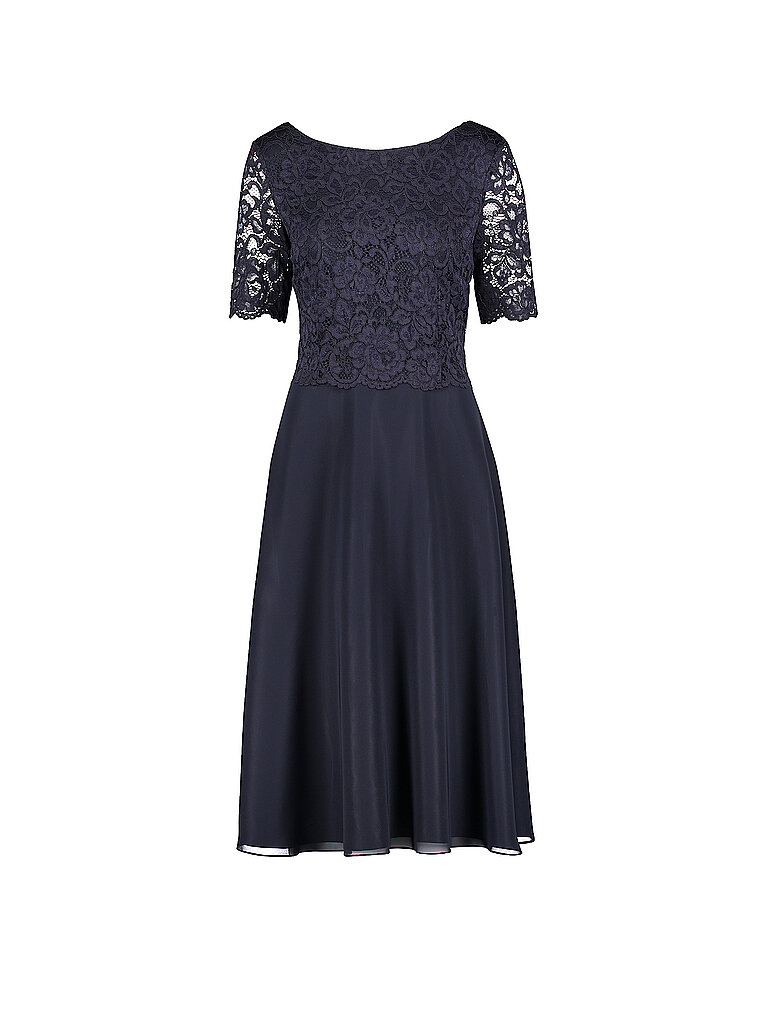 Robe de soirée bleu marine 38
