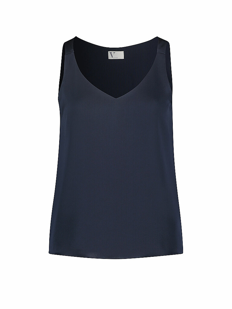Vera Mont Bluse bleu marine 36