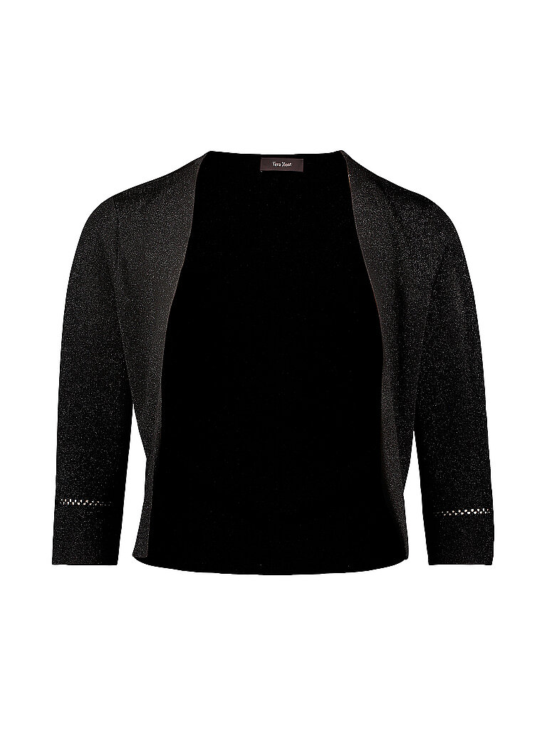 Vera Mont Gilet en tricot noir XL