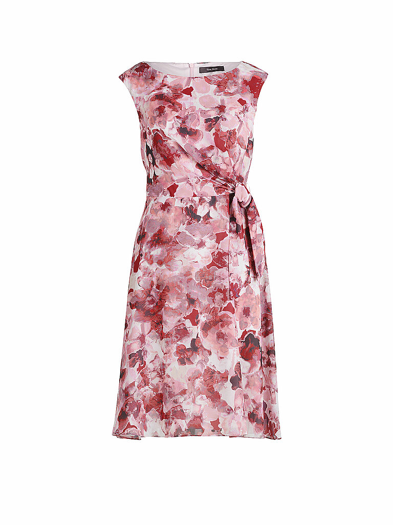 Robe cocktail rouge foncé 42