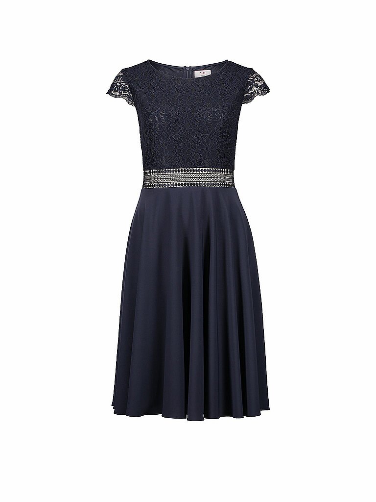 Robe de cocktail bleu marine 32