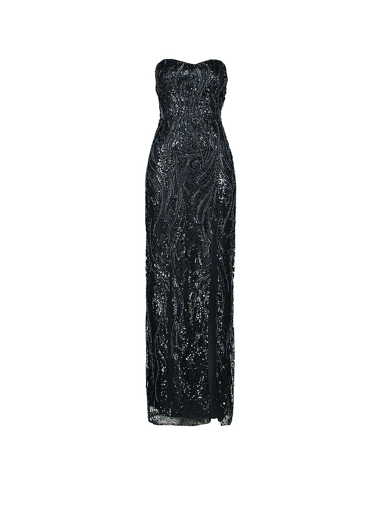 Robe de soirée bleu marine 40