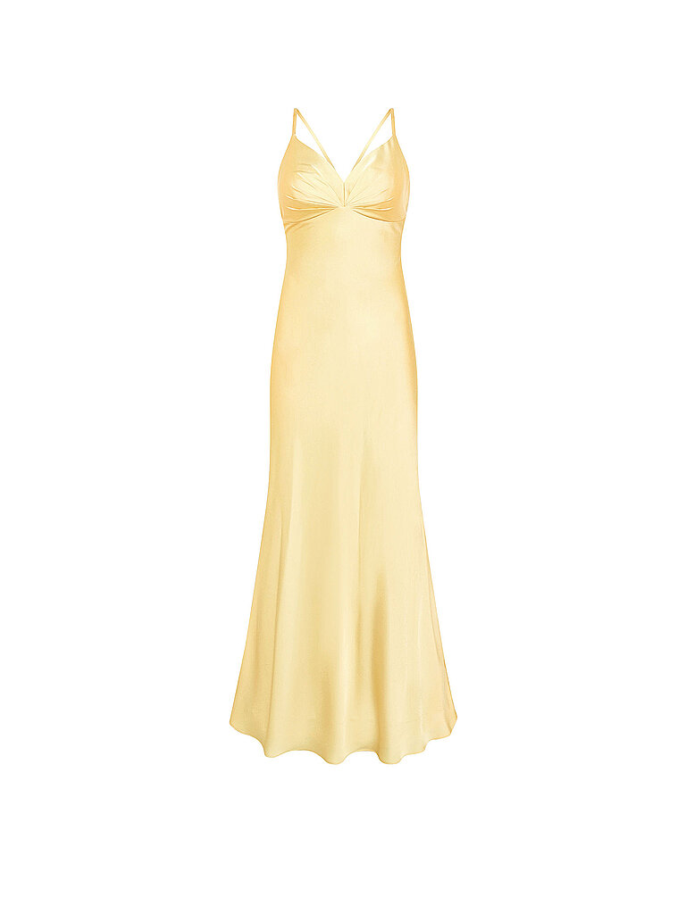 Robe de soirée jaune 40