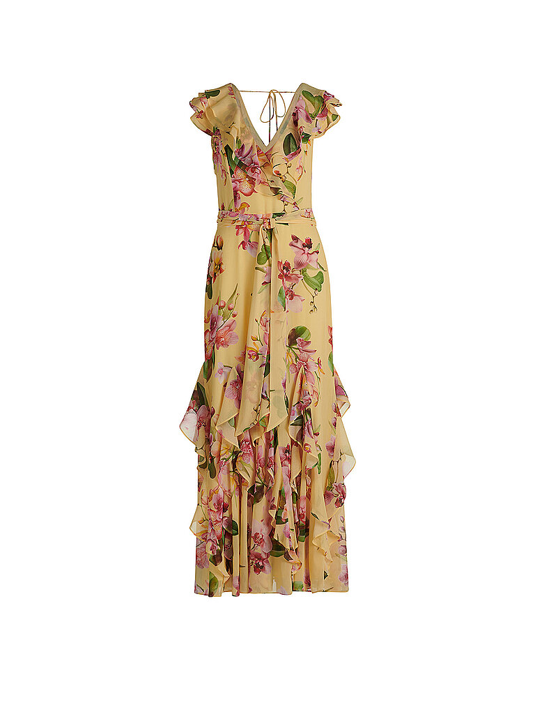 Robe de soirée jaune 36