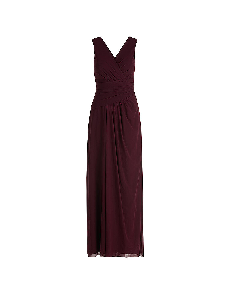 Robe de soirée rouge foncé 40