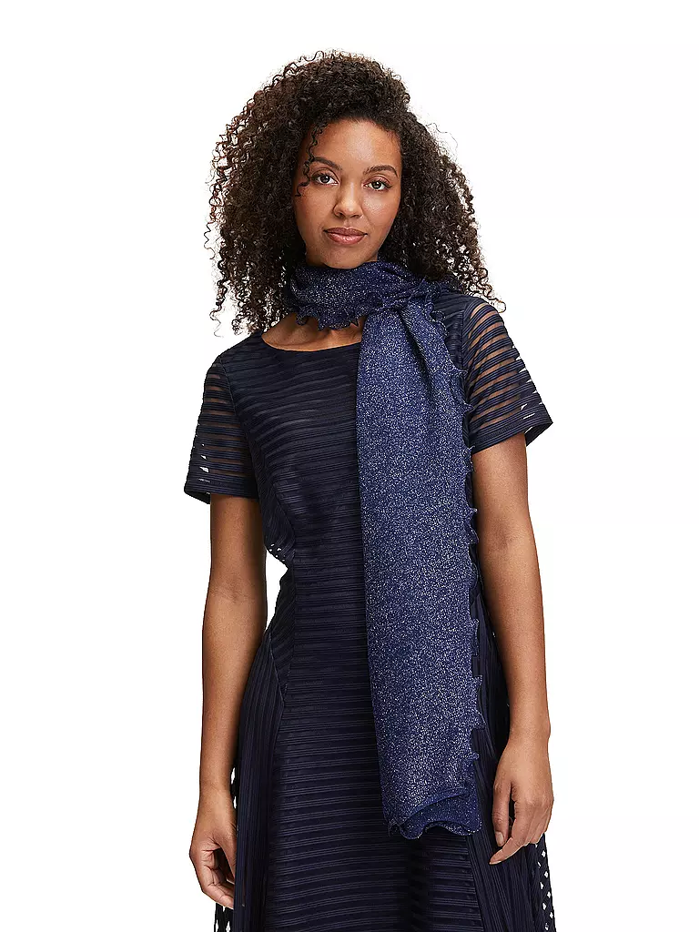 VERA MONT | Écharpe | Bleu foncé