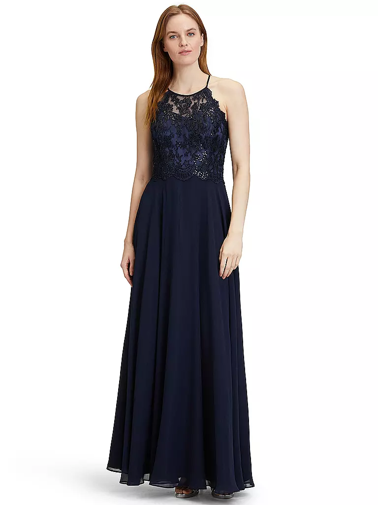 VERA MONT | Robe de soirée | Bleu foncé