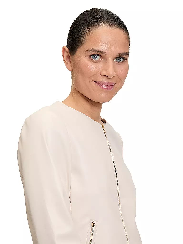 VERA MONT | Veste courte aspect cuir | 