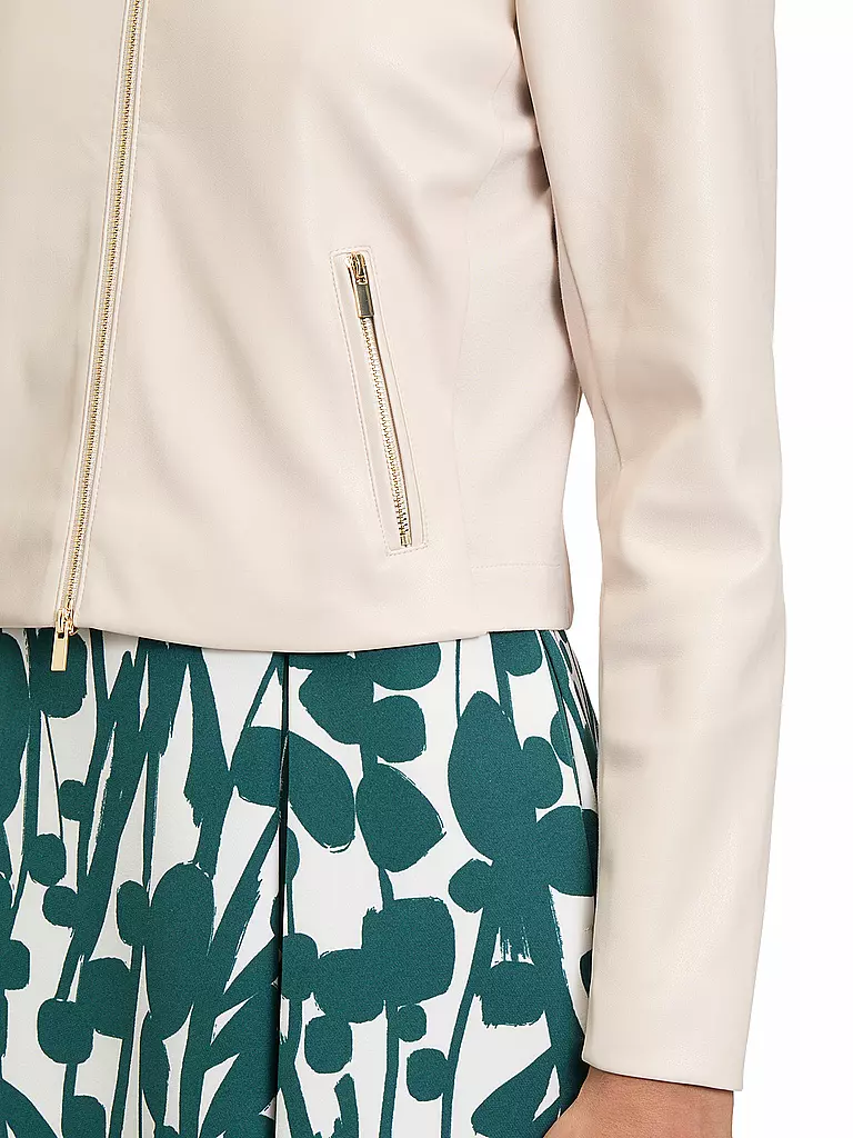 VERA MONT | Veste courte aspect cuir | 