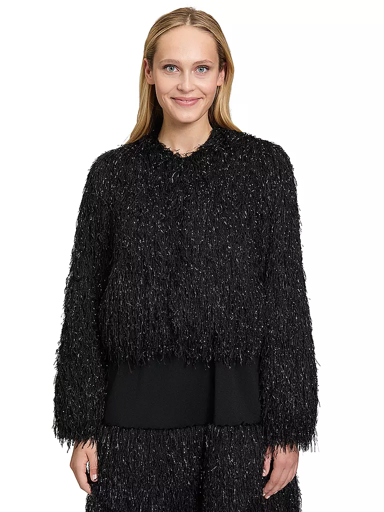 VERA MONT | Veste courte aspect fourrure | 