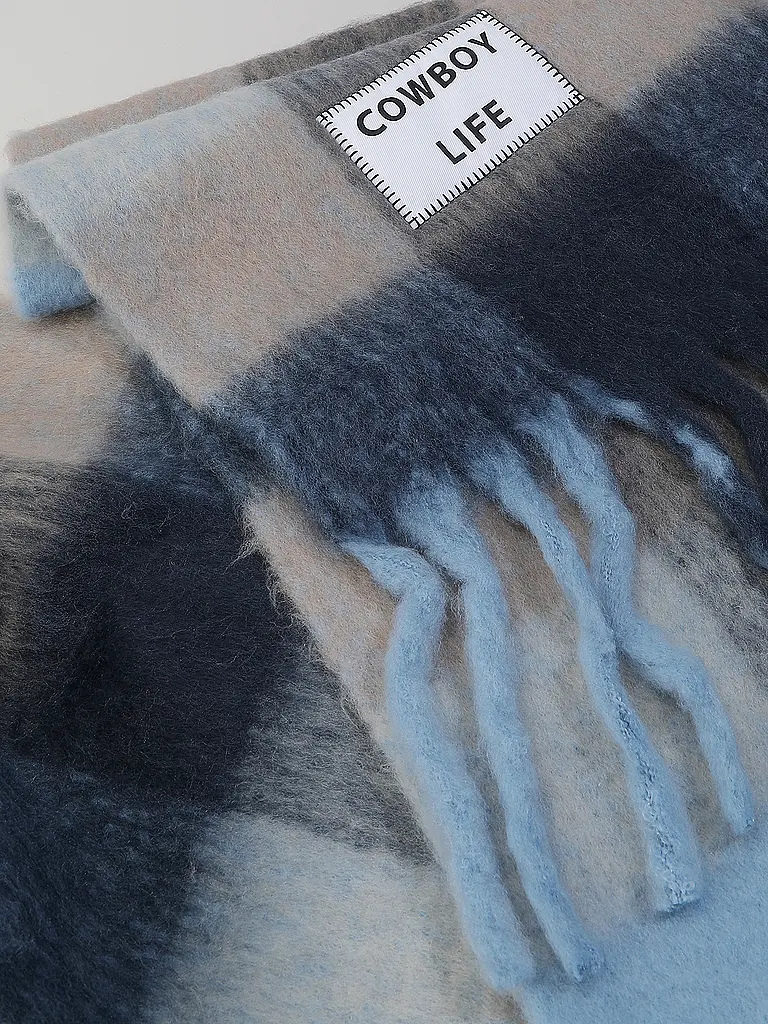 VERB TO DO | Écharpe | blau