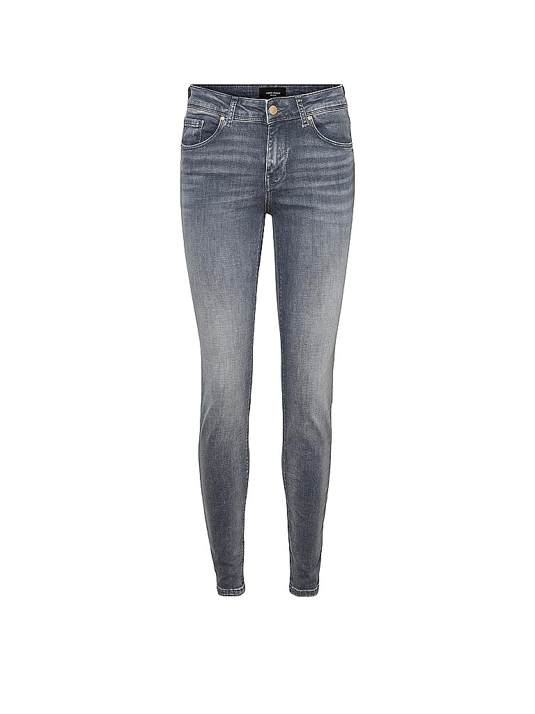 Jeans Slim Fit VMLUX gris XS/L30