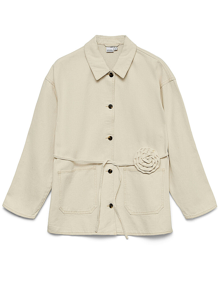 Jeansjacke VMSAZZY crème L