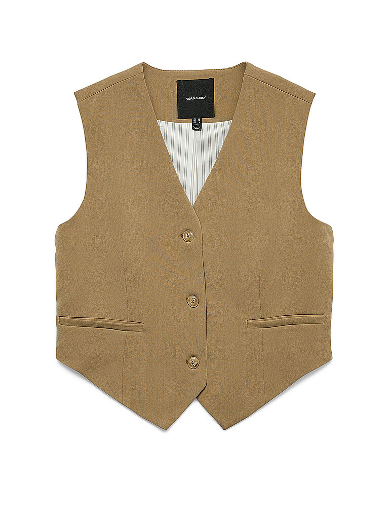 Gilet VMTENA marron clair 42
