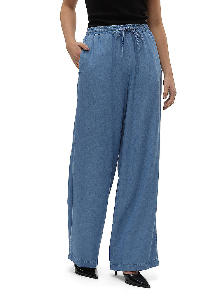 Pantalon Marlene VMBREE bleu L/L30
