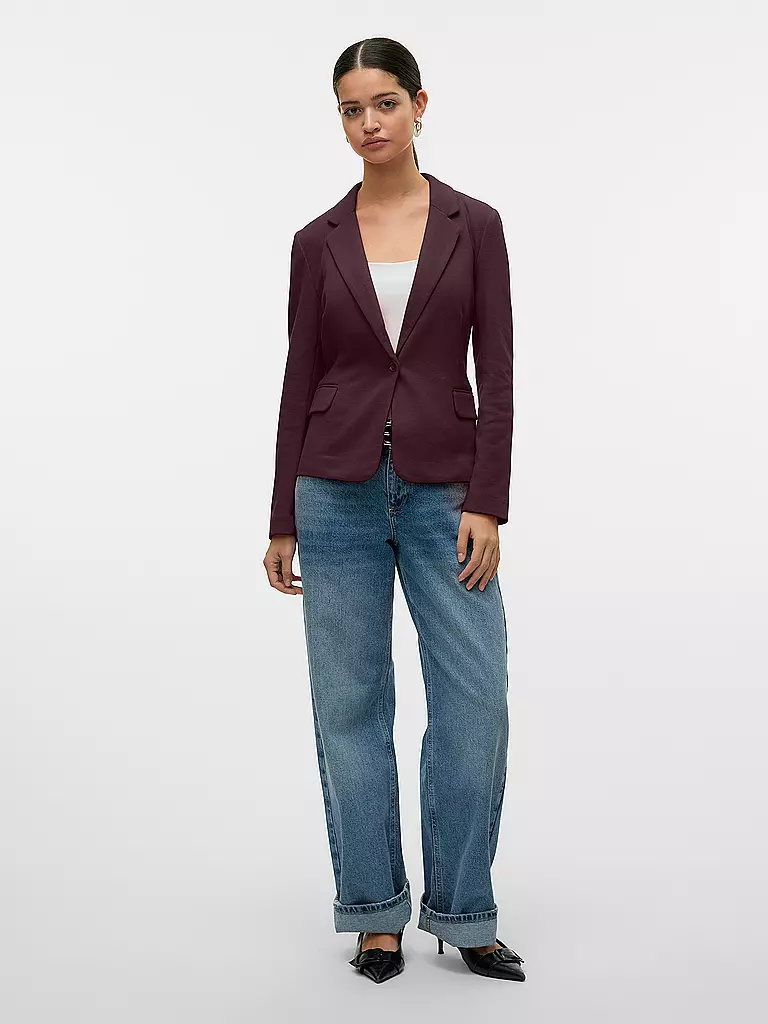 VERO MODA | Blazer VMJULIA | dunkelrot