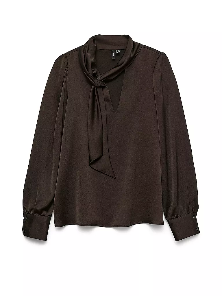 VERO MODA | Blusenshirt VMNINI | braun