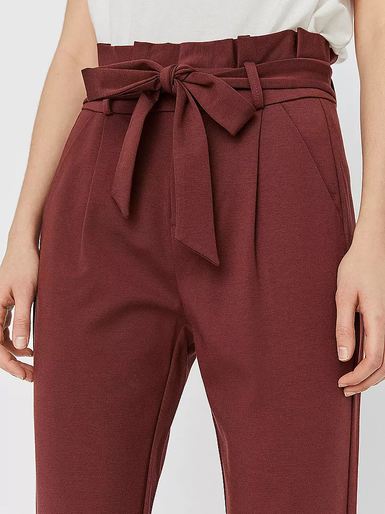 VERO MODA | Highwaist Hose Loose Fit VMEVA | Marron