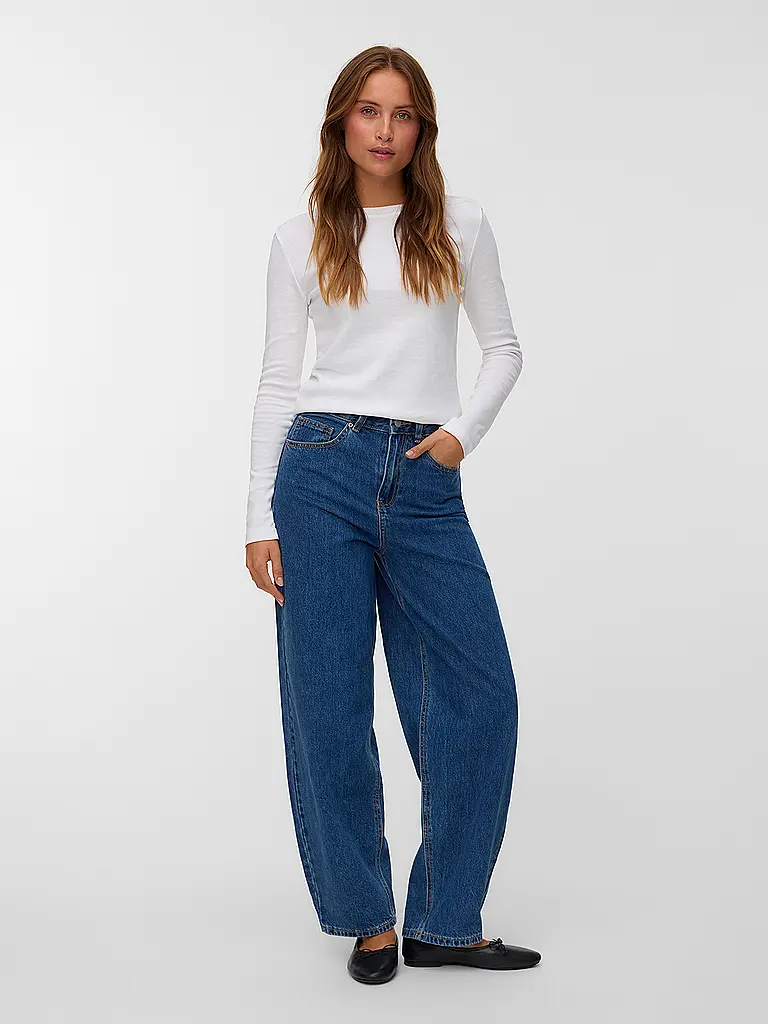 VERO MODA | Jeans coupe ballon VMBILLIE | blau