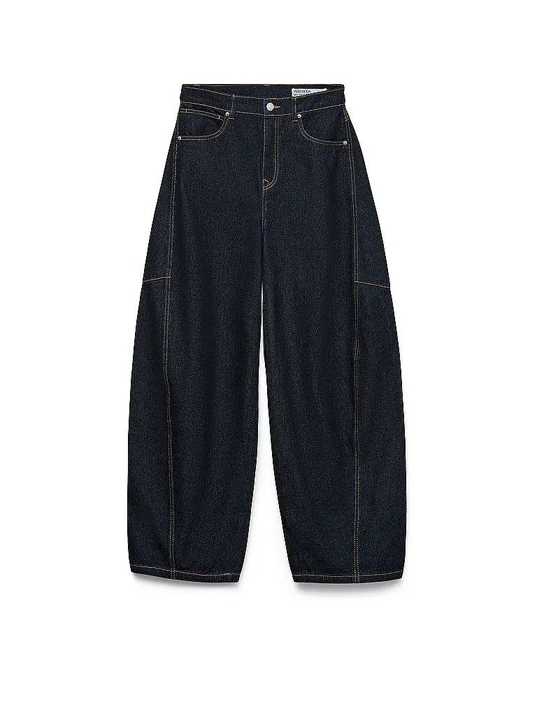 VERO MODA | Jeans coupe ballon VMKAITLIN | Bleu foncé