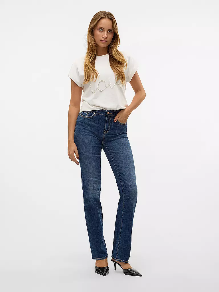 VERO MODA | Jeans coupe droite VMFLASH | dunkelblau
