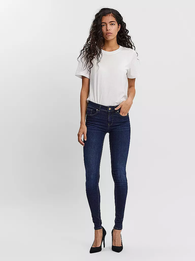 VERO MODA | Jeans Slim Fit VMLUX | Bleu foncé
