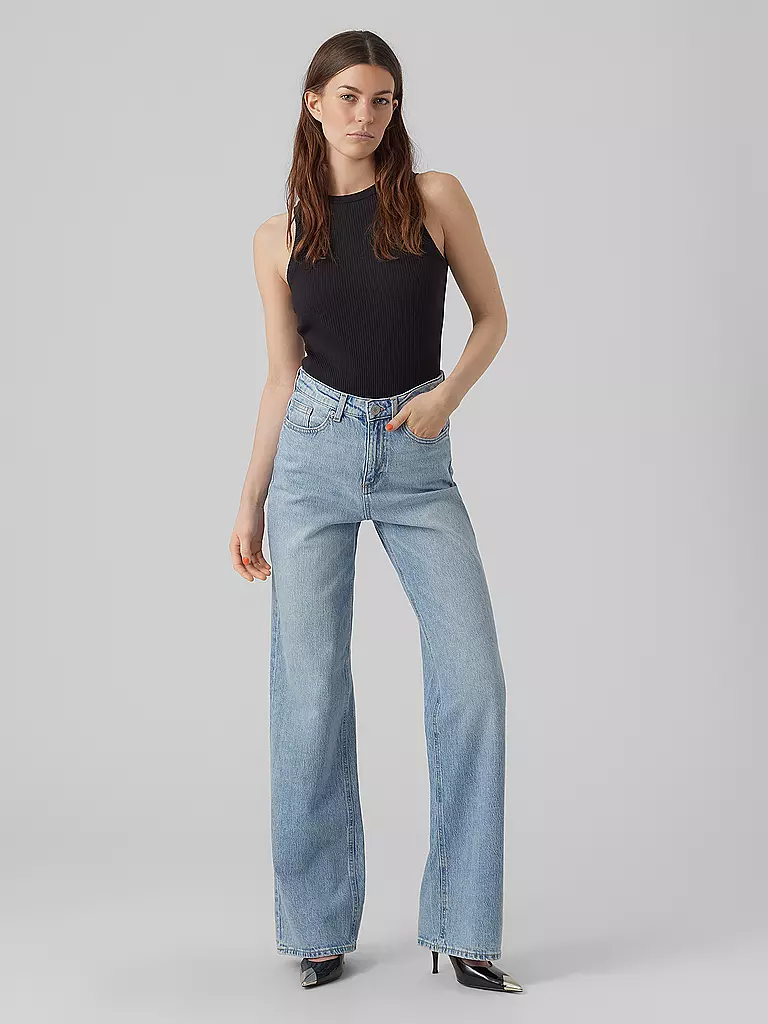 VERO MODA | Jeans Wide Leg VMTESSA | hellblau