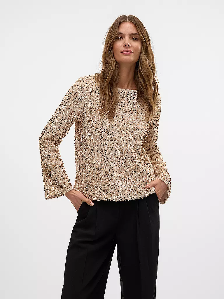 VERO MODA | Langarmshirt VMBELLA  | Crème