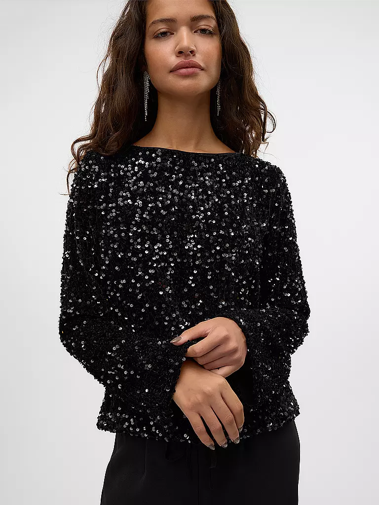 VERO MODA | Langarmshirt VMBELLA  | Noir