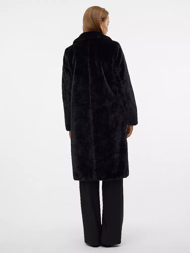 VERO MODA | Mantel in Felloptik VMSONJAELLY | Noir