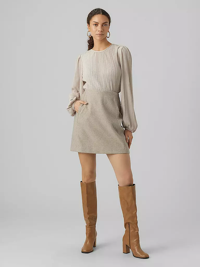 VERO MODA | Mini-jupe VMFORTUNEALLISON | beige
