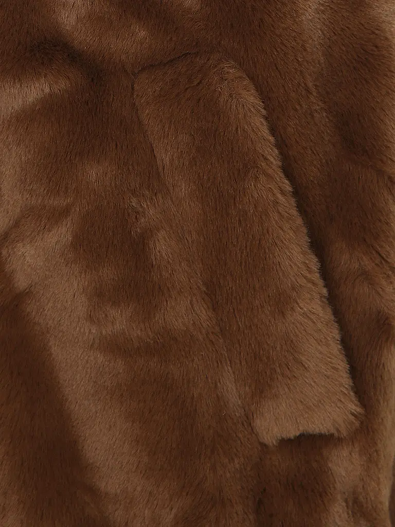 VERO MODA | Nom du produit: Gilet en fausse fourrure VMSONJAPOPPY | Marron