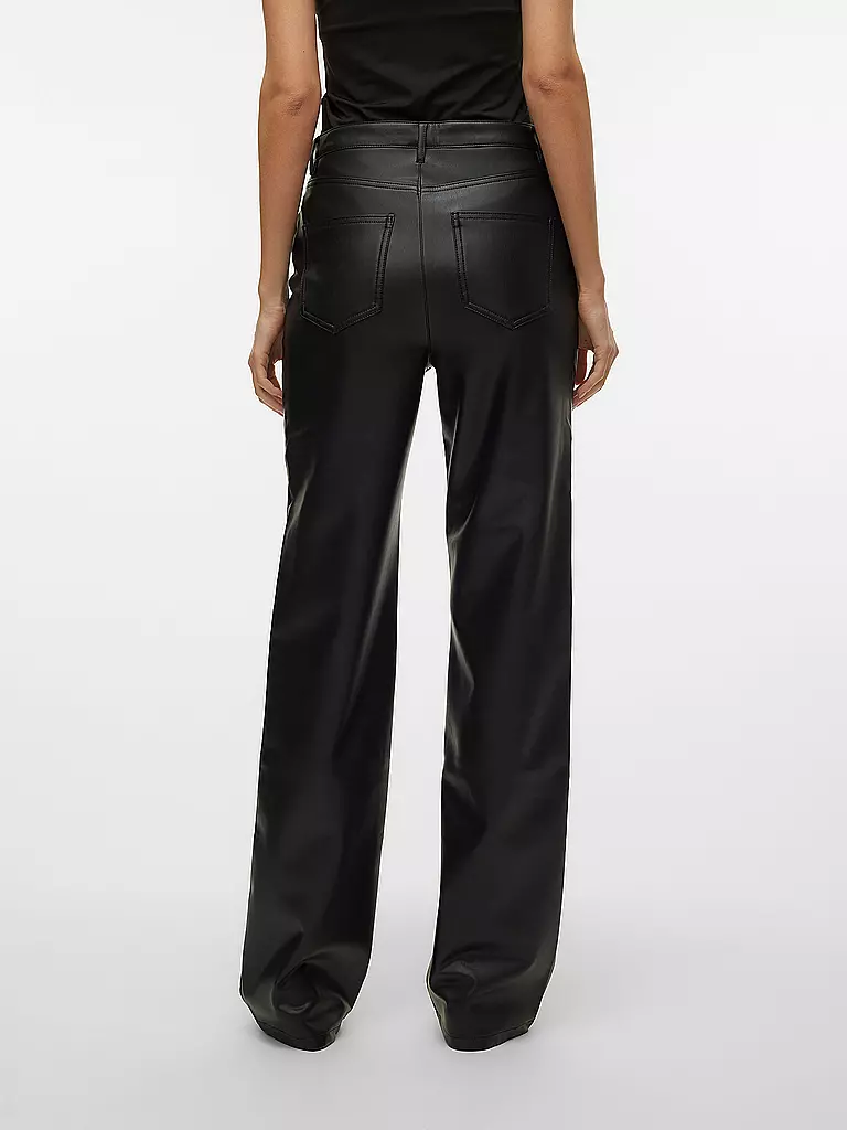 VERO MODA | Pantalon aspect cuir VMTESSA | 