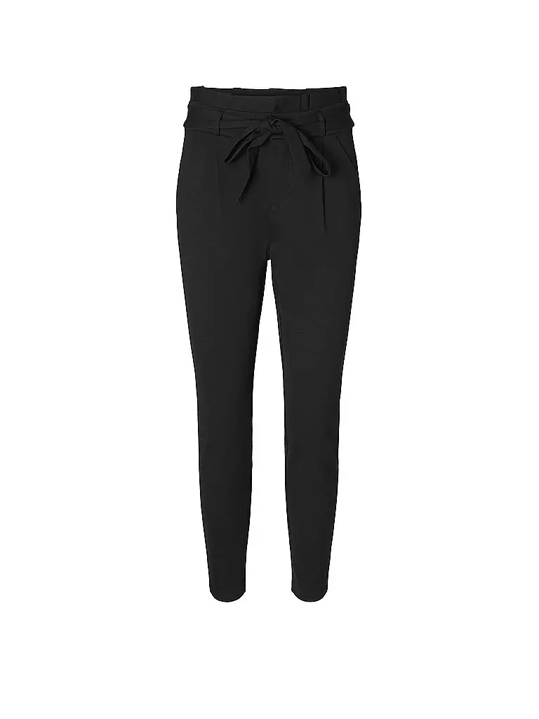 VERO MODA | Pantalon taille haute coupe ample VMEVA | schwarz