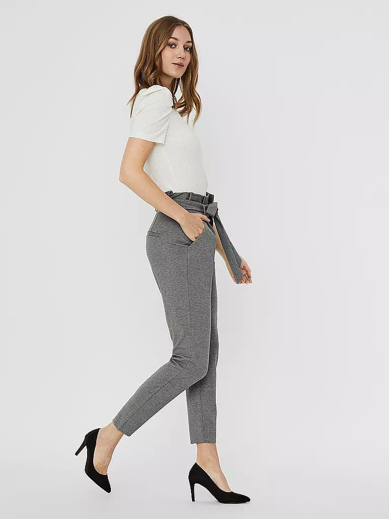 VERO MODA | Pantalon taille haute coupe ample VMEVA | 