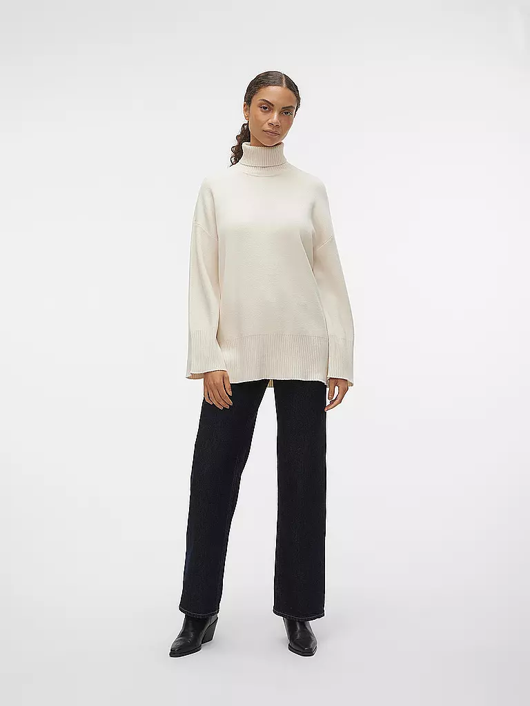 VERO MODA | Pull en maille VMGOLDNEEDL | creme
