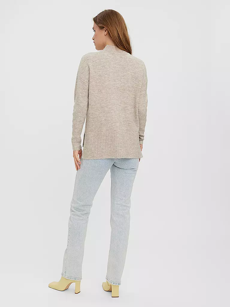 VERO MODA | Pullover Oversized Fit  VMLEFILE | Crème