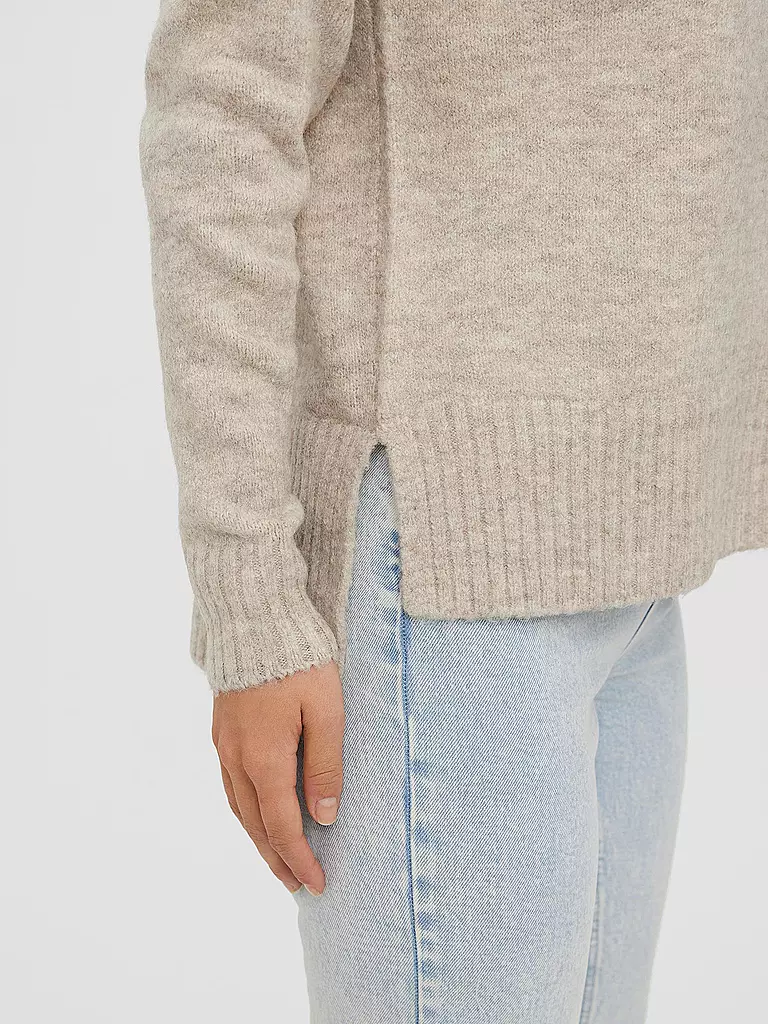 VERO MODA | Pullover Oversized Fit  VMLEFILE | Crème