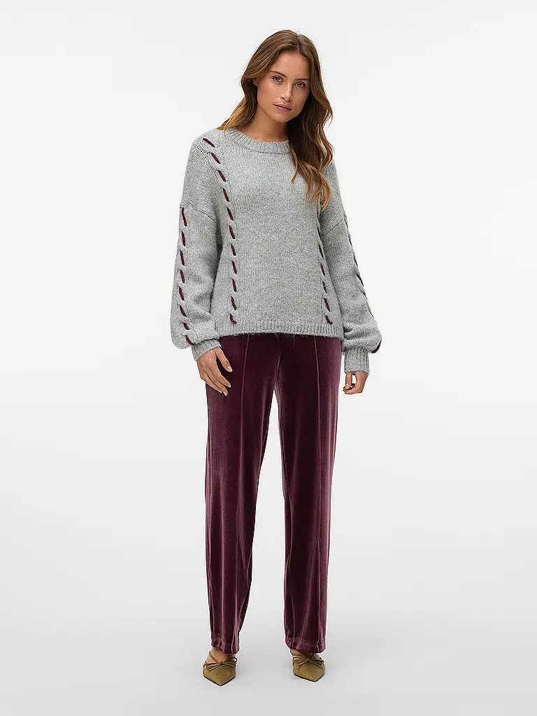 VERO MODA | Pullover VMILINA | Gris clair
