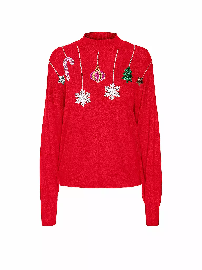 VERO MODA | Pullover VMNEWQUEENGUARD | Rouge