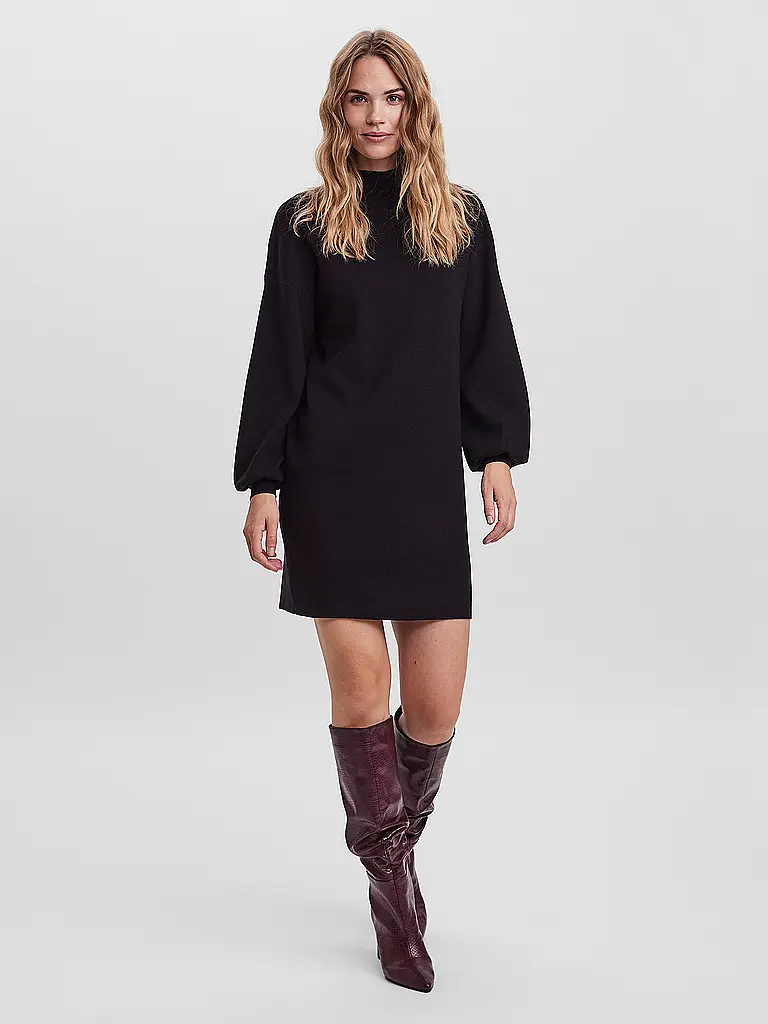 VERO MODA | Robe VMNANCY | schwarz