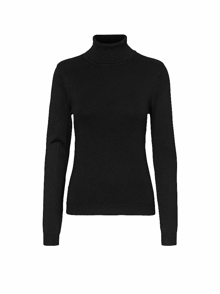 VERO MODA | Rollkragenpullover VMGLORY | schwarz