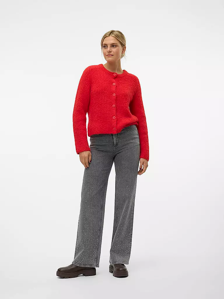 VERO MODA | Strickjacke  VMAWSOME | Rouge