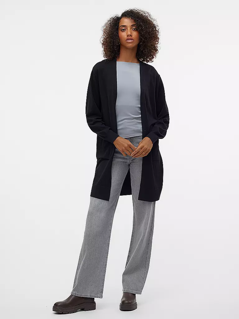 VERO MODA | Strickjacke VMSILJE | Noir