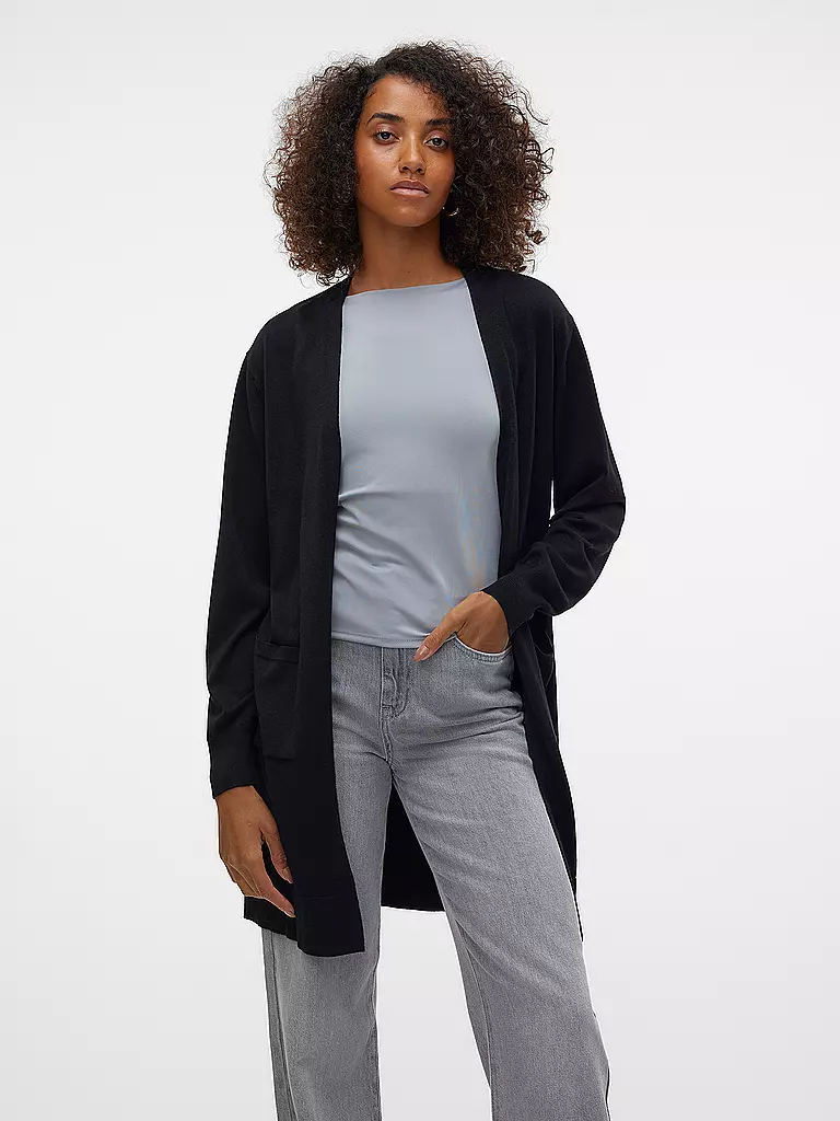 VERO MODA | Strickjacke VMSILJE | Noir