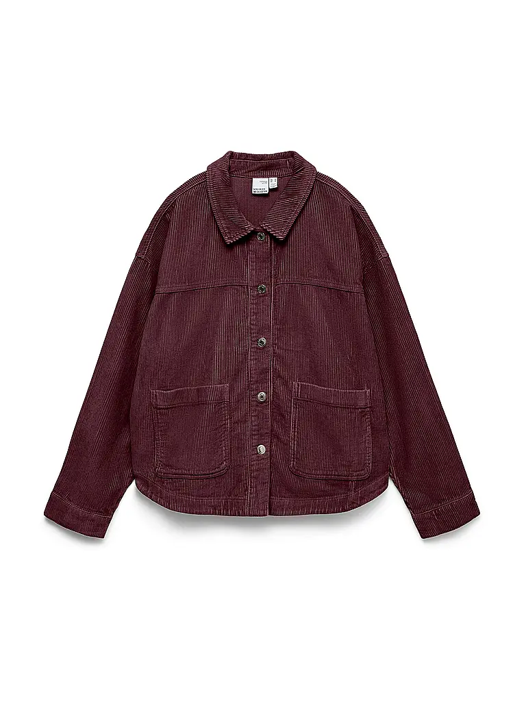VERO MODA | Surchemise VMJAMIE | Rouge foncé
