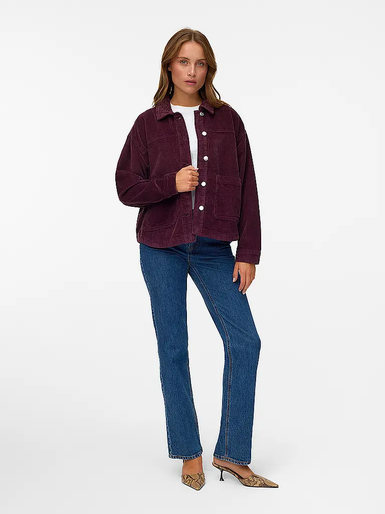 VERO MODA | Surchemise VMJAMIE | Rouge foncé