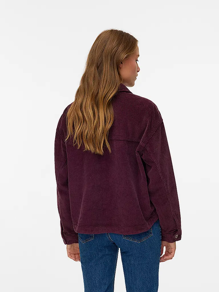 VERO MODA | Surchemise VMJAMIE | Rouge foncé