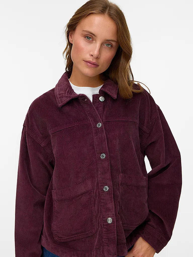 VERO MODA | Surchemise VMJAMIE | Rouge foncé