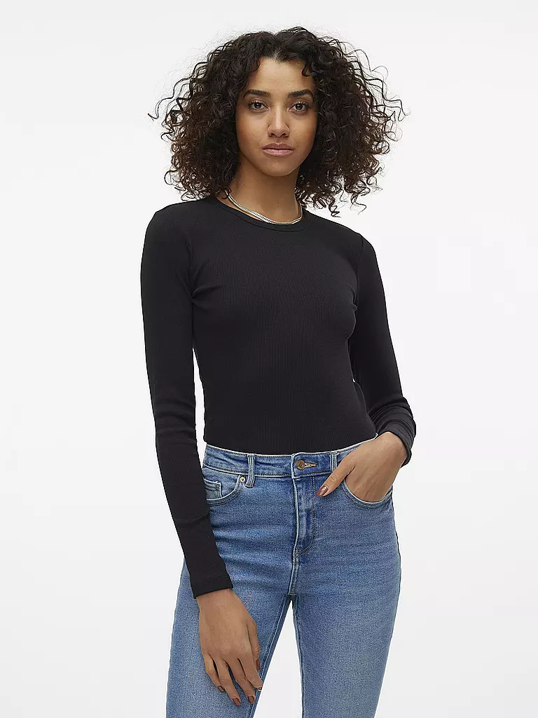VERO MODA | T-shirt à manches longues et coupe slim VMCHLOE | 